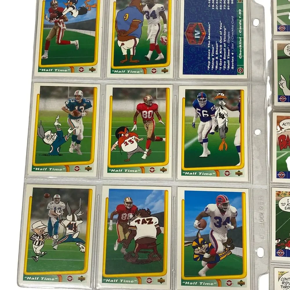 1992 Upper Deck Comic Ball Looney Tunes 202 Cards Set Not Complete
